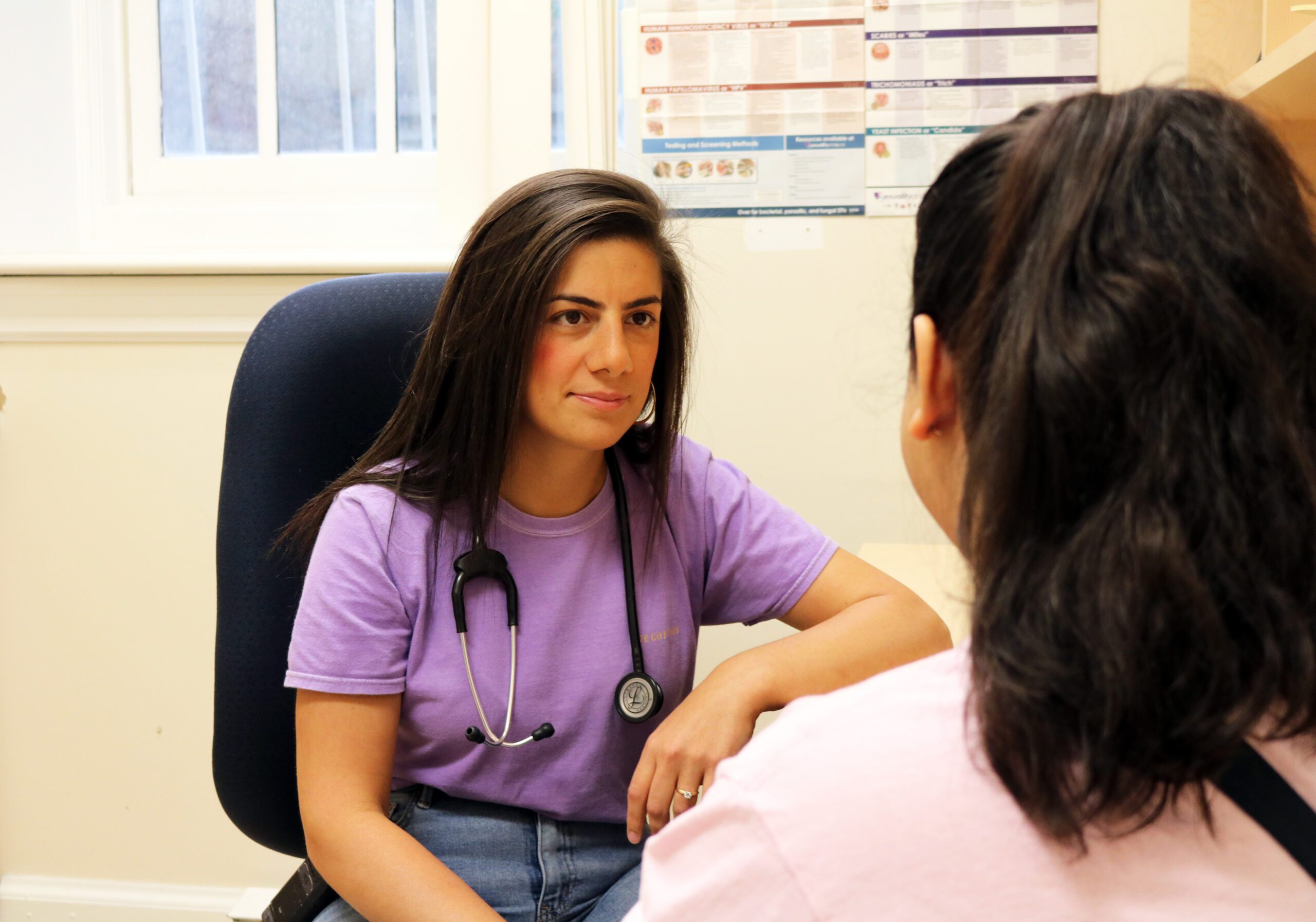 Elisa, head nurse of health care clinic at Covenant House