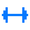 icon of barbell